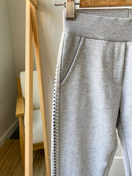 Хлопковые брюки Monnalisa, 116