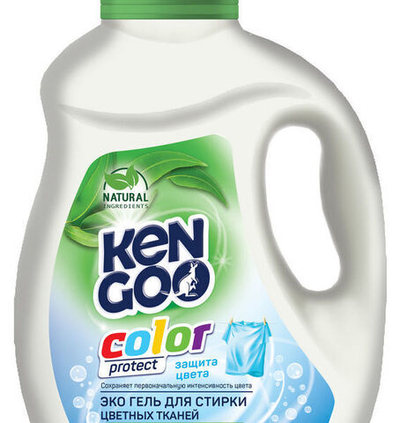 Гель концентрат для стирки цветного белья KENGOO ЭКО 1л АКЦИЯ