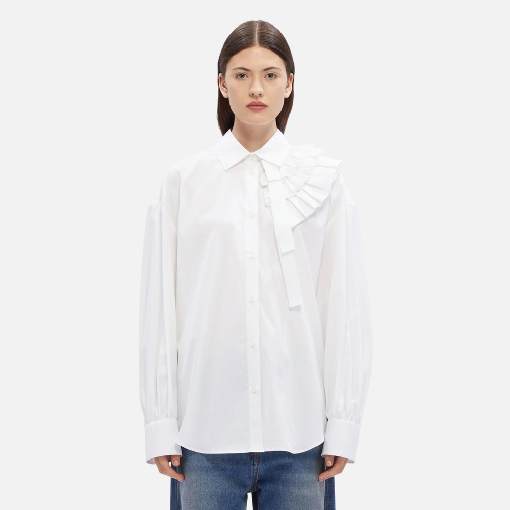 Рубашка с оборками женская MSGM