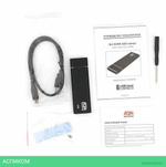 Бокс для накопителя AgeStar 31UBNV5C черный