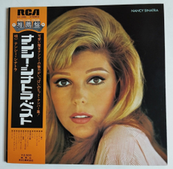 Винтажная виниловая пластинка LP Nancy Sinatra (Japan 1973) (Obi) Bang, Bang, Sugar Town