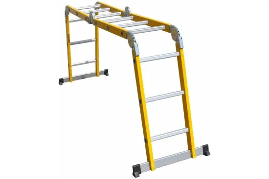 Лестница-трансформер "SEVENBERG" 4х3 фибергласовая 140443