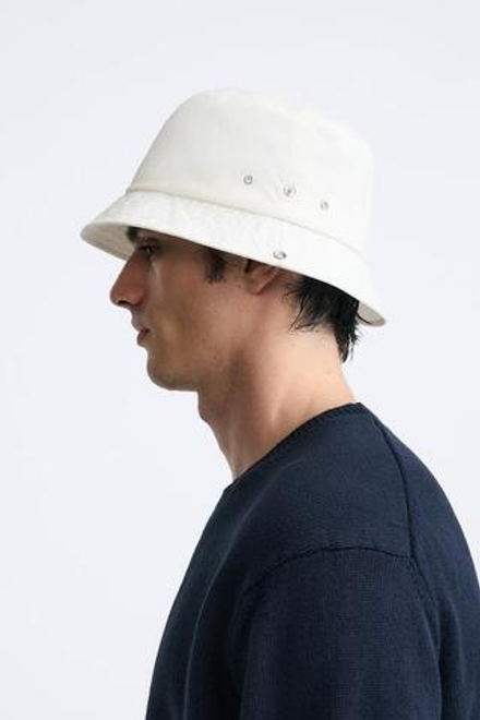 ZARA ПАНАМА ИЗ ХЛОПКА, ЭКРЮ