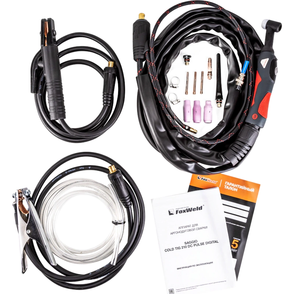 FoxWeld SAGGIO COLD TIG 210 DC PULSE DIGITAL аппарат аргонодуговой сварки 9250