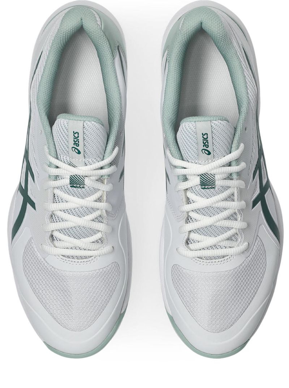 Мужские теннисные кроссовки Asics Game FF Clay/OC - white/dark neptune