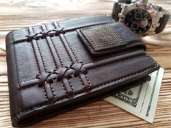 Кошелёк «Стиль». Цвет коричневый