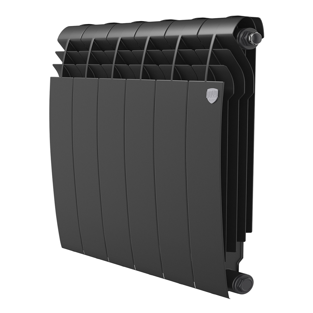 Радиатор биметаллический Royal Thermo BiLiner 500 Noir Sable 6 секций