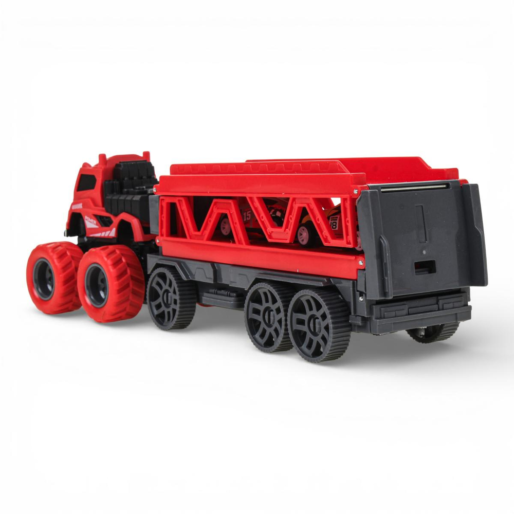 Автовоз ин. + 2 машинки, коробка 169-16A