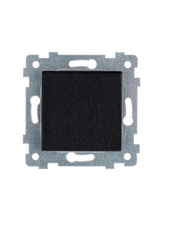 "Аксиома" Механизм выключателя одноклавишного скрытой установки С110-447 антрацит