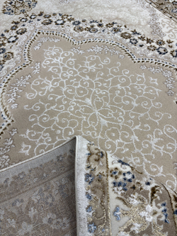 Ковер Mosso 27226A Beige/Blue Прямоугольник
