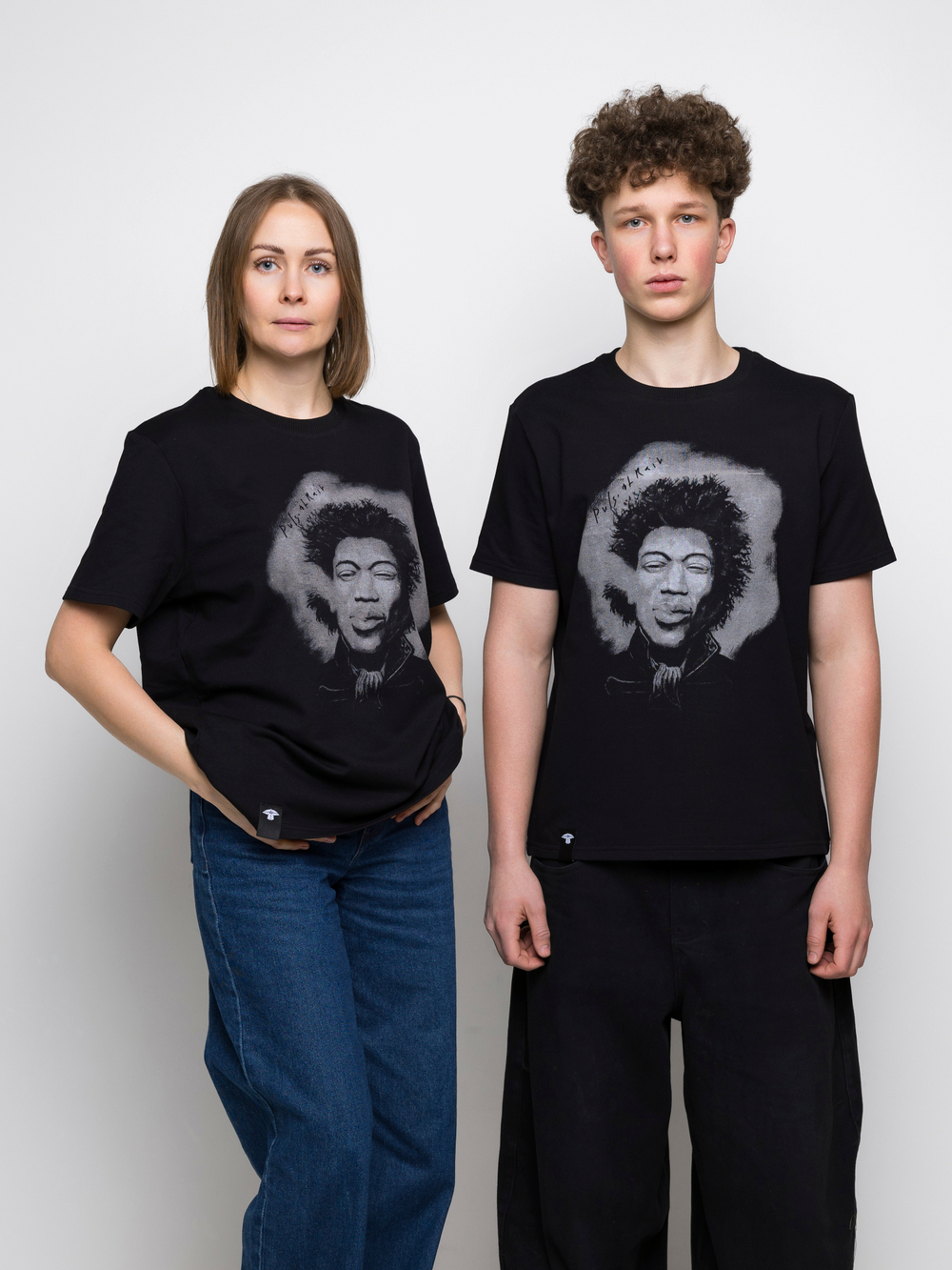 Футболка чёрная Jimi Hendrix