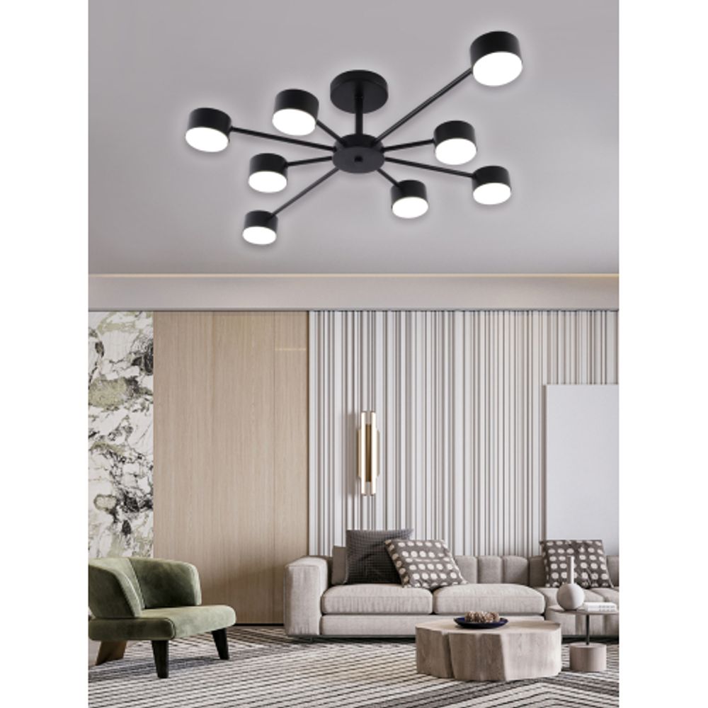 Люстра Rivoli Lesley 3185-308 8хGX53 15 Вт модерн | Модерн