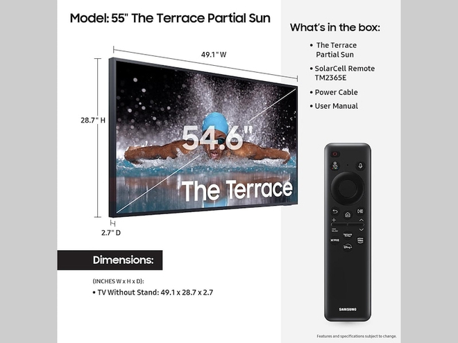 Телевизор Samsung QE55LST7D The Terrace