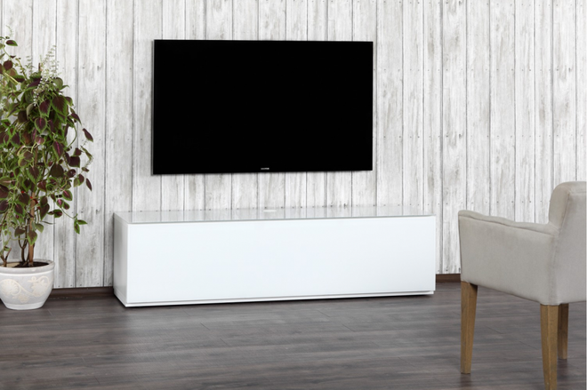 Тумба под ТВ Sonorous ST 160F WHT WHT BS