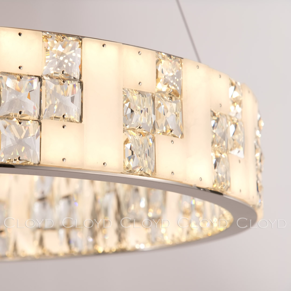 Люстра Cloyd PERSEFONA C1 / Ø60 см - никель (арт.11226)