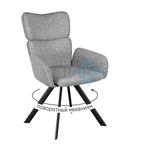 Стул DikLine 501 поворотный опоры чёрные