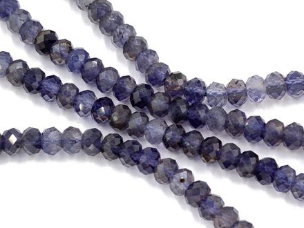 Бусины из иолита 6мм (10шт)