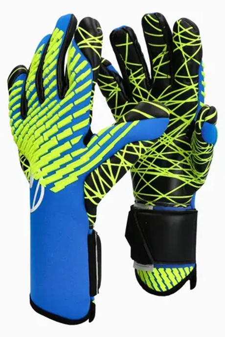 Вратарские перчатки Uhlsport Fangmaschine Cybertec Ultragrip HN - синий