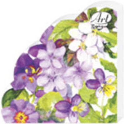 ЦВЕТОЧНОЕ АССОРТИ Салфетки Art Bouquet Rondo 3-сл/15шт