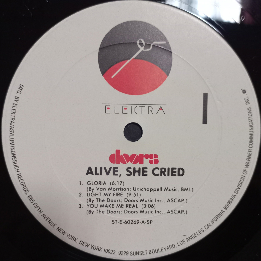 The Doors / Alive, She Cried (LP)