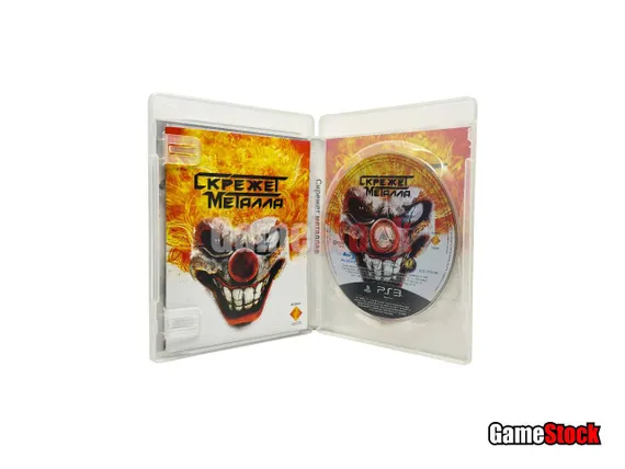 PS3 Twisted Metal / Скрежет металла (Б/У, Полностью на русском языке, BCES-01010)