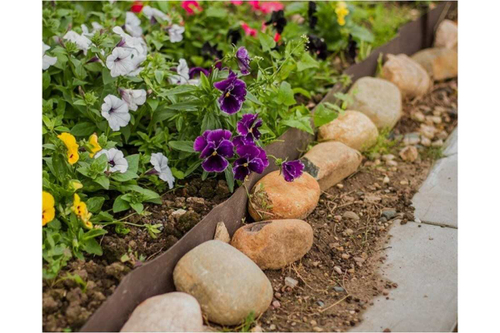 Лента бордюрная Протэкт (30см/9м) коричневый