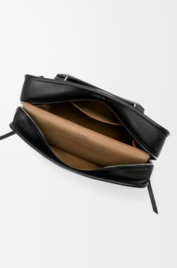 Loewe Большая сумка Amazona 180 из мягкой телячьей кожи, черный