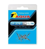 Карабин с вертлюгом для рыбалки SY-3701 №09 (упк. 8 шт.)