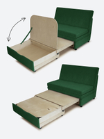 Диван "Экономик" Студия-Ф, велюр Dream Forest