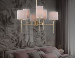 Ambrella Люстра на штанге с абажурами Classic LH72381