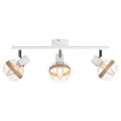 Светильник настенно-потолочный спот Rivoli Anselma 7034-703 3 x E14 40 Вт поворотный | Rivoli