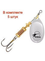 Блесна вертушка AGLIA 06,0g, лепесток № 3, цвет A0-06