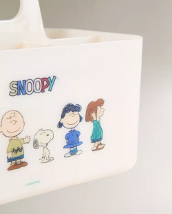 ZARA HOME НАСТОЛЬНЫЙ ОРГАНАЙЗЕР ДЛЯ ДЕТЕЙ PEANUTS™, КРЕМОВЫЙ