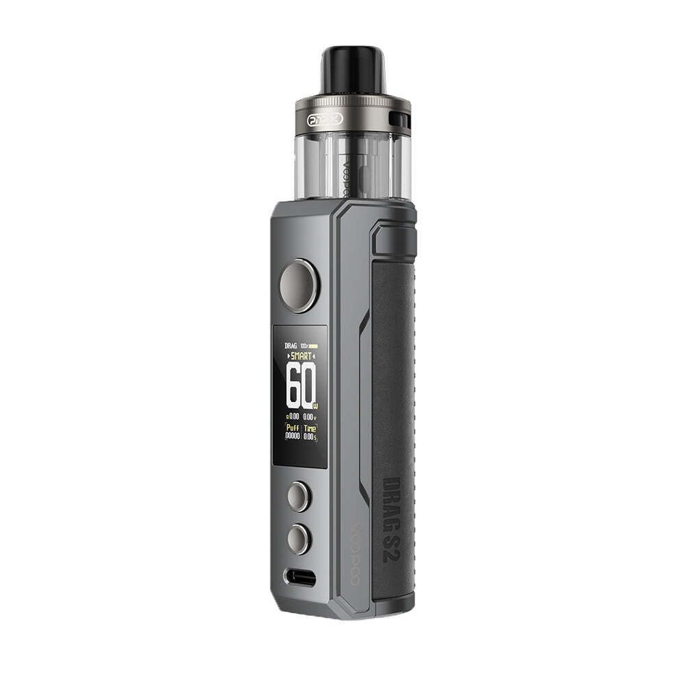 Набор Voopoo DRAG S2 Pod Kit - Grey Metal Набор Voopoo DRAG S2 Pod Kit - Grey Metal