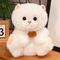 Yumşaq oyuncaq \ Мягкая игрушка \ Soft toys Sitting Lazy Cat Doll  White