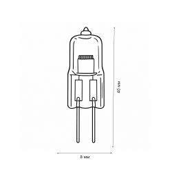 JC-12-35-G4 Лампа галогенная Картонная коробка