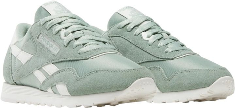 Кроссовки Reebok CLASSIC NYLON зелено-бежевый
