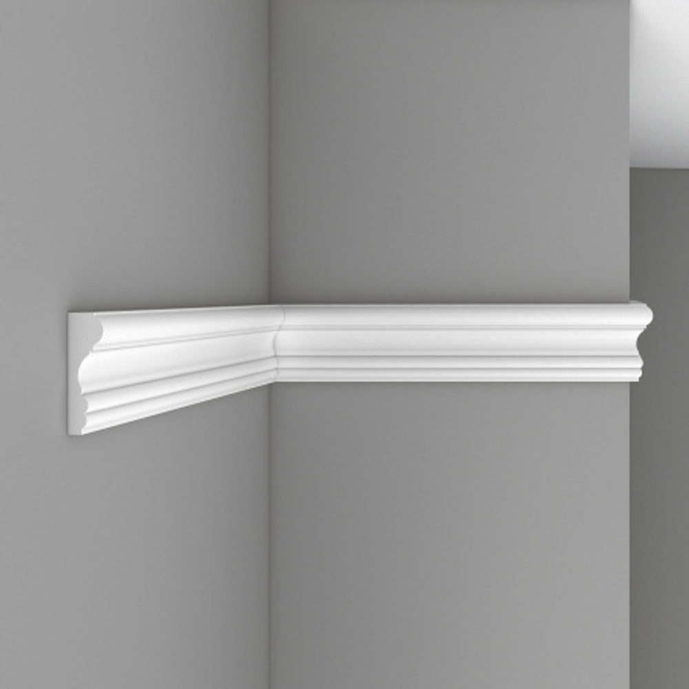 Молдинг гладкий Decomaster 97174 85х25х2400мм