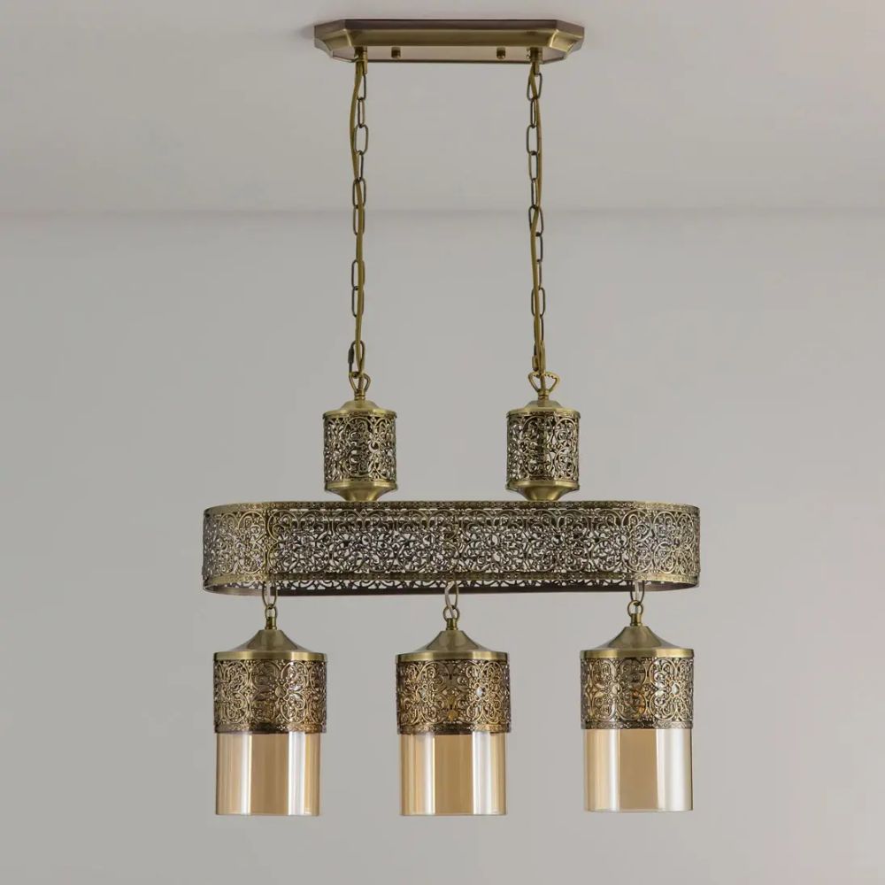 Citilux Эмир CL467233 Люстра подвесная Бронза