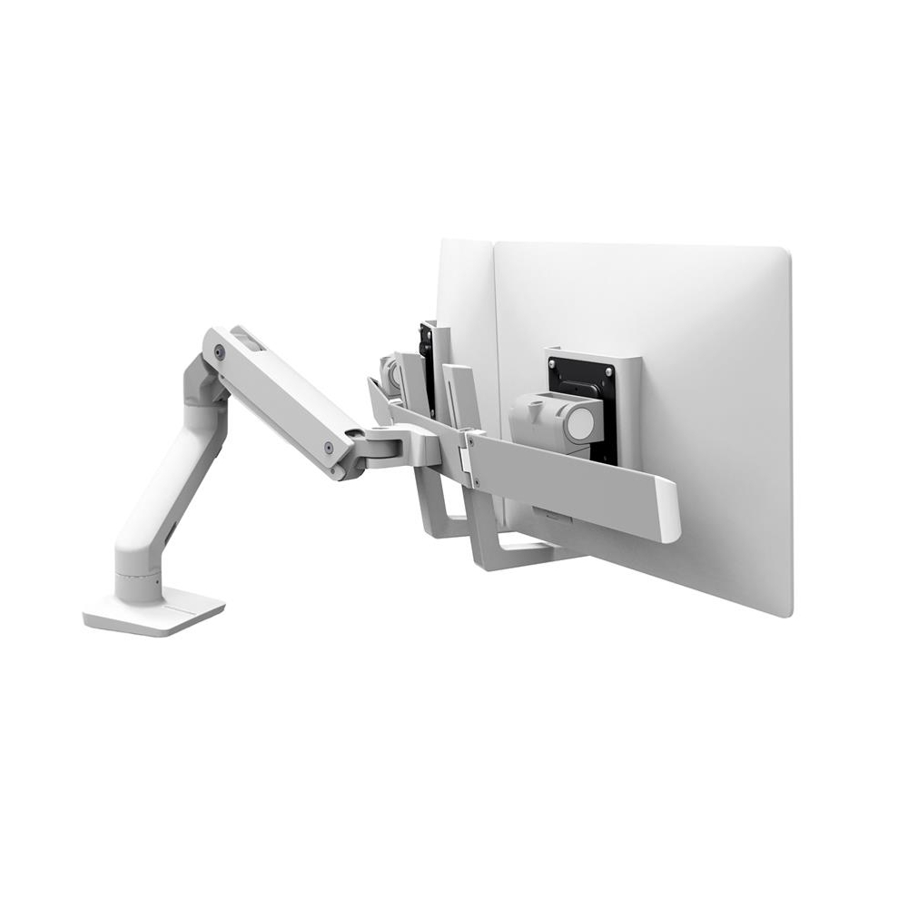 Настольный кронштейн Ergotron HX для двух мониторов до 32" (45-476-216 / 45-476-224), Белый