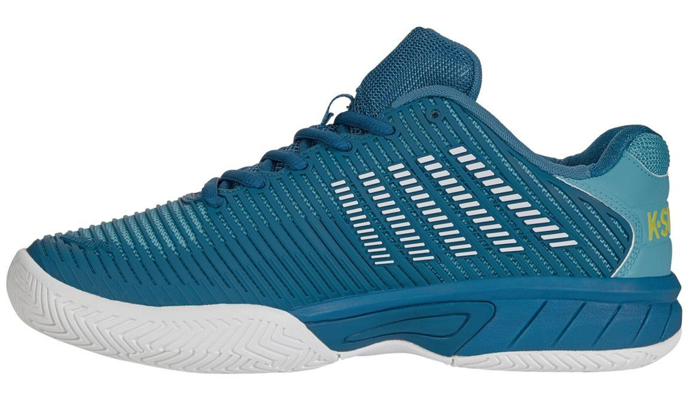 Детские теннисные кроссовки K-Swiss Hypercourt Express 2 Junior - celestial/scuba blue/brilliant white