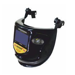 Щиток защитный лицевой сварщика РОСОМЗ КН PRESIDENT CRYSTALINE PREMIUM (маска сварщика) с креплением на каску, арт. 05555