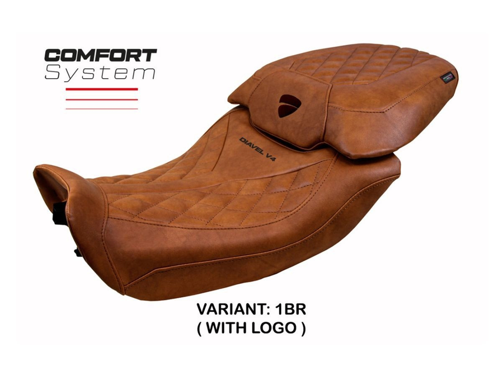 DUDIV4DCC TAPPEZZERIA COMFORT SEAT COVER W/ LOGO (DVL V4)