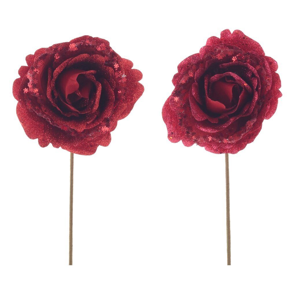 GAEM Цветок искусственный "Роза", L11 W11 H27 см