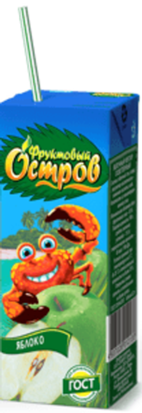 Фруктовый Остров 0,2/27 ЯБЛОКО