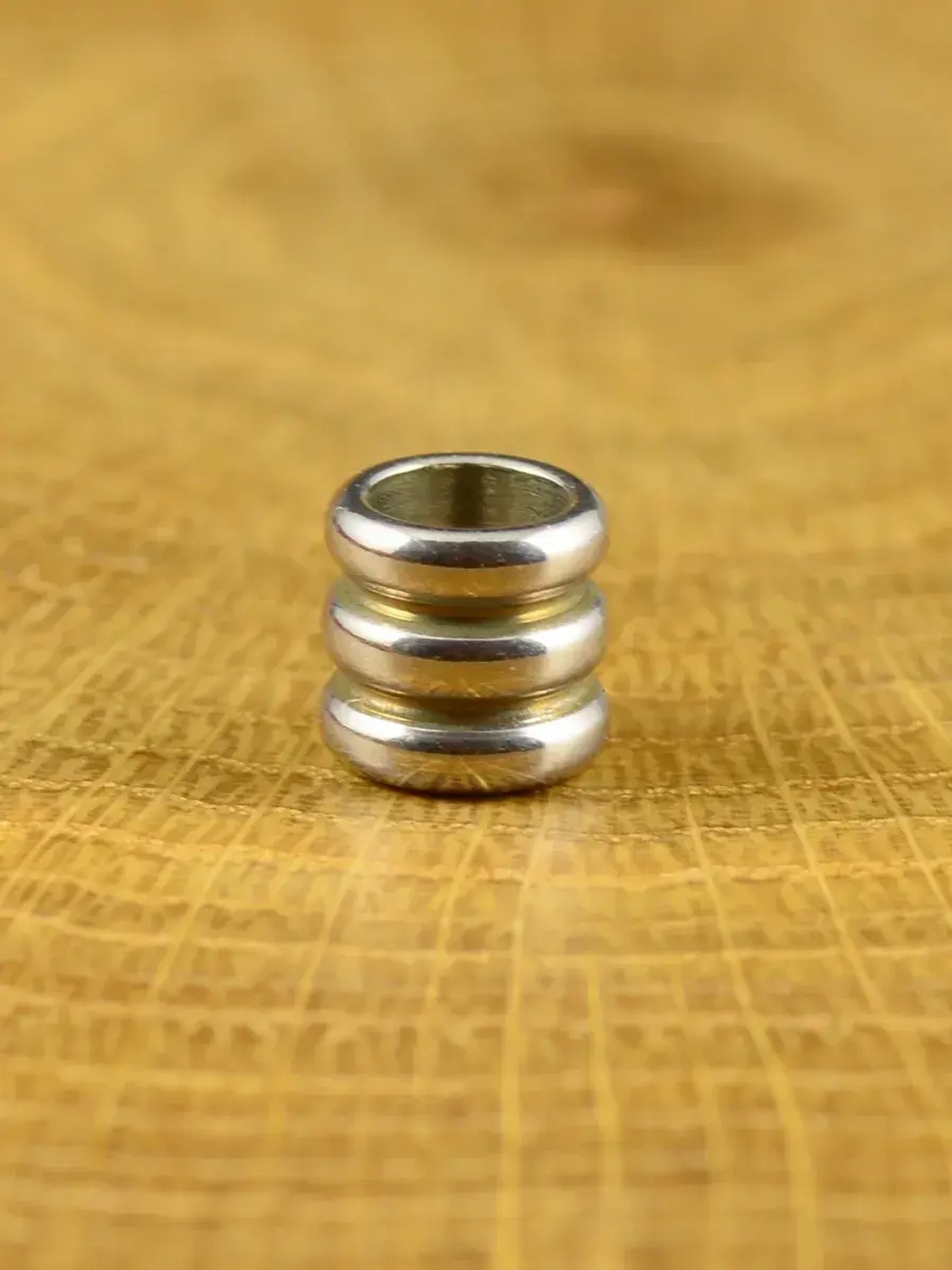 Бусина-концевик из нержавеющей стали