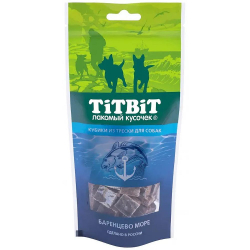 Кубики из трески для собак 75г