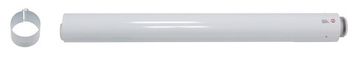 Коаксиальное удлинение Vaillant Ø 80/125 мм. PP - 0.50 м. для конденсационных котлов (арт. 303202)