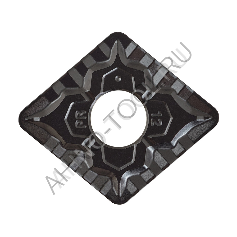 Пластина твердосплавная ISO CNMG120412-PSX ACP20E AHNO по стали, получистовая