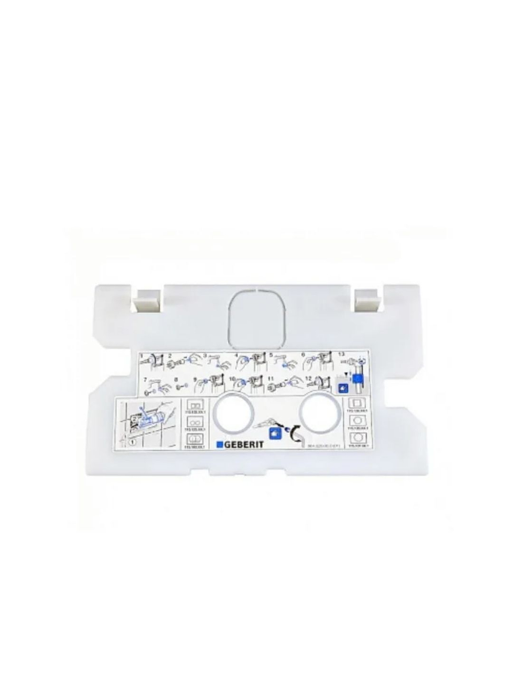 Крышка смывного бачка Delta 12 см Geberit UP100/ UP172/ UP182